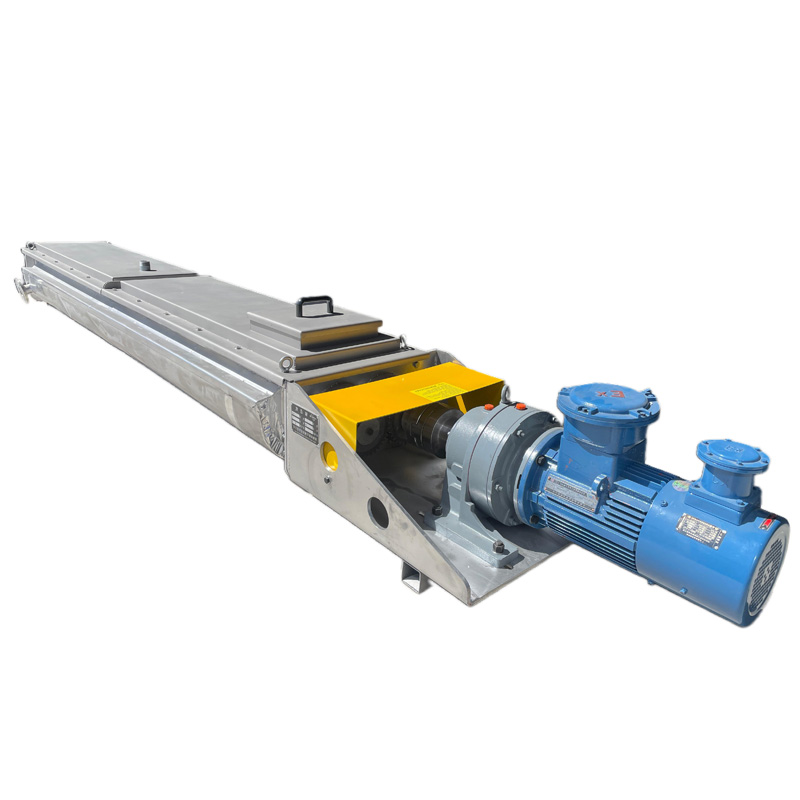 升温加热螺旋输送机 蒸汽加热搅拌螺旋输送机 