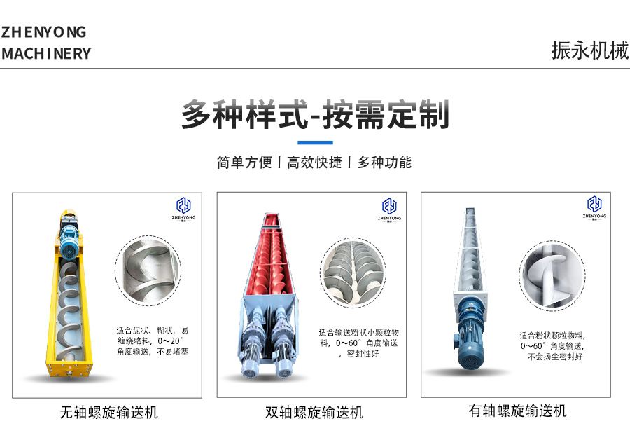 双轴螺旋输送机样式